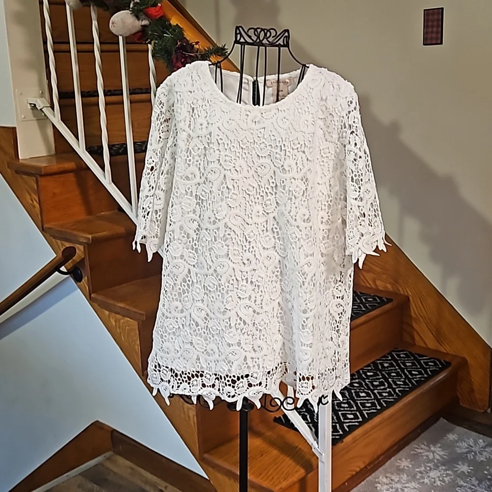 👚PHILOSOPHY LACE TOP👚